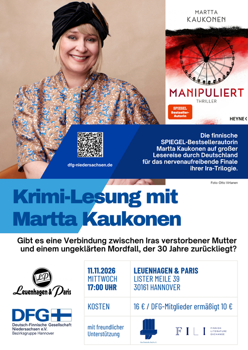 Lesung Martta Kautonen Hannover