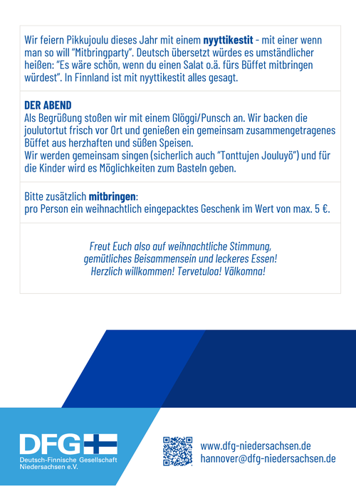 Pikkujoulu Hannover 2026 Seite 2
